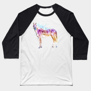 Horse Looking Left Baseball T-Shirt